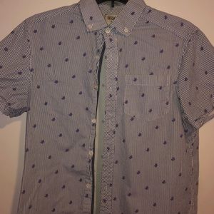 Casual button up (turtles)